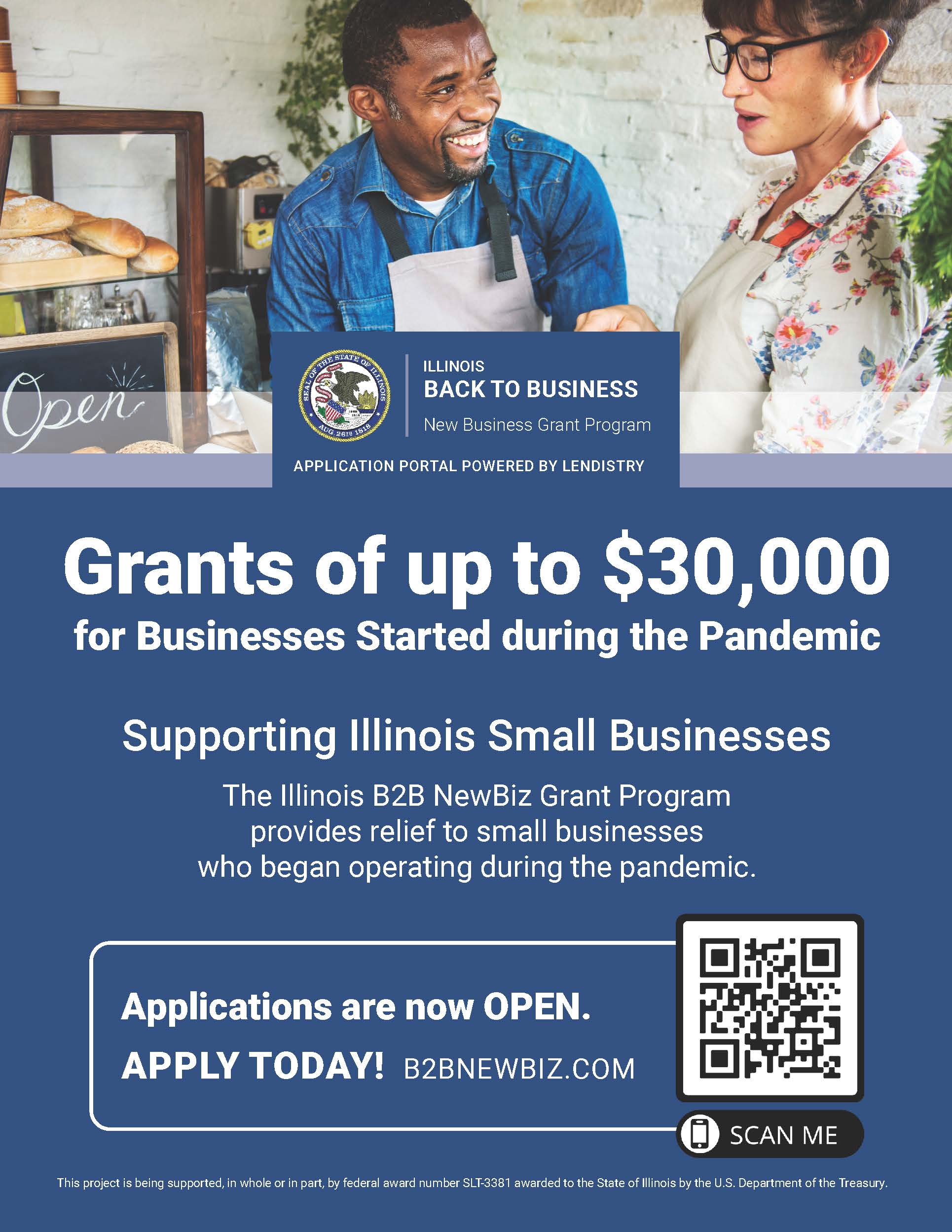 DCEO's Back to Business New Business Grant Program GSDC Greater